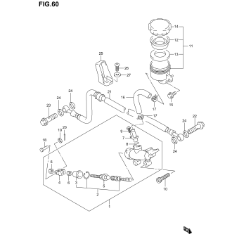 REAR MASTER CYLINDER