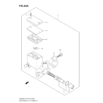 REAR MASTER CYLINDER (MODEL K8)