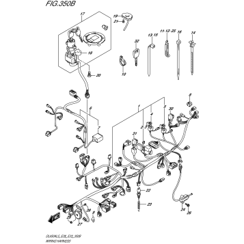 WIRING HARNESS (DL650AL5 E33)