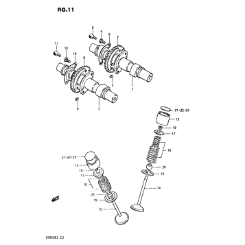 CAM SHAFT - VALVE