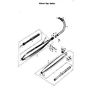 EXHAUST PIPE-MUFFLER