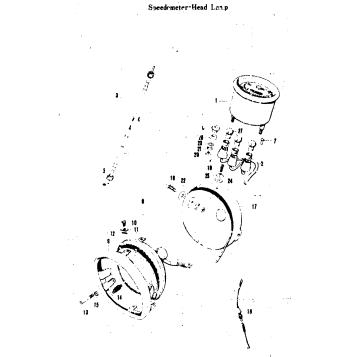 SPEEDOMETER-HEAD LAMP