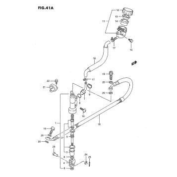 REAR MASTER CYLINDER (MODEL M/N/P/R/S)