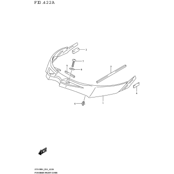 FUEL TANK FRONT COVER