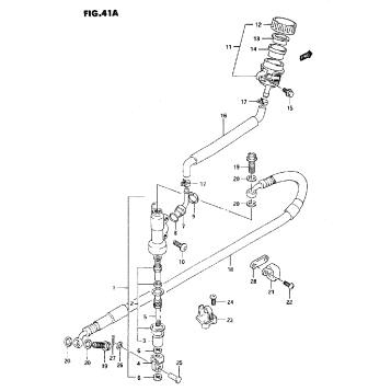 REAR MASTER CYLINDER (MODEL L)