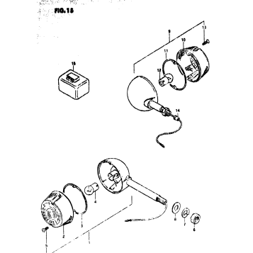 TURN SIGNAL LAMP (FS50X)