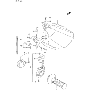 RIGHT HANDLE SWITCH (MODEL L/M)