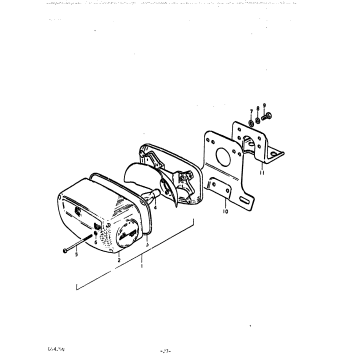 REAR COMBINATION LAMP
