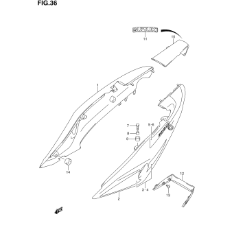 FRAME COVER (NOT FOR U.S. MARKET)