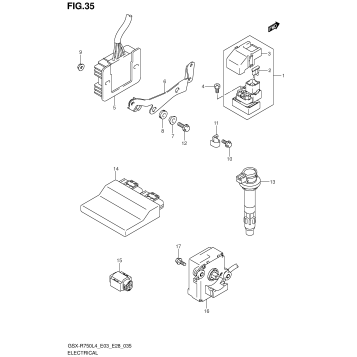 ELECTRICAL (GSX-R750L4 E03)