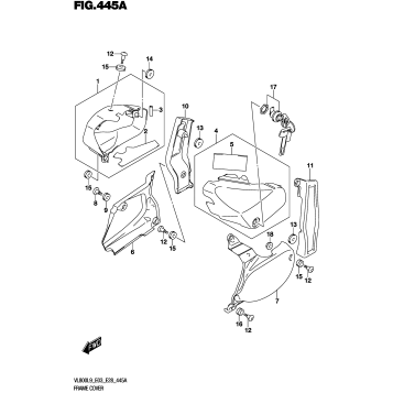 FRAME COVER (VL800L9 E03)