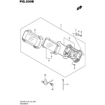SPEEDOMETER (GW250RL8 P33)