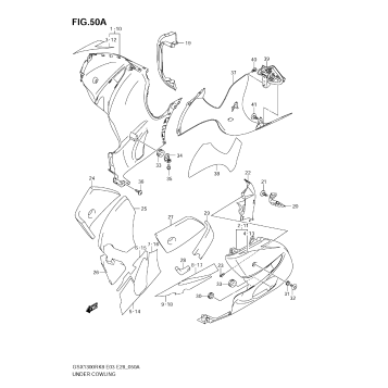 UNDER COWLING (MODEL K9)