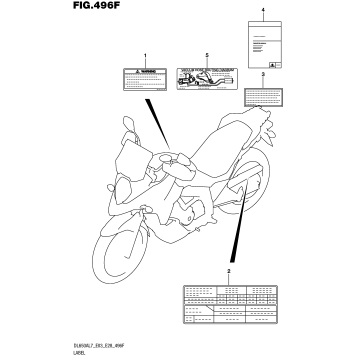 LABEL (DL650XAL7 E33)