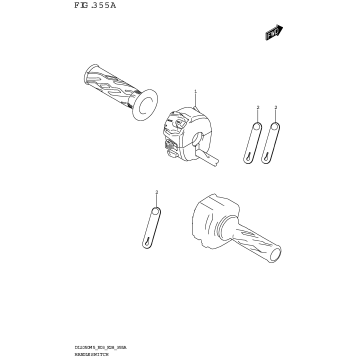 HANDLE SWITCH (DL1050RR)