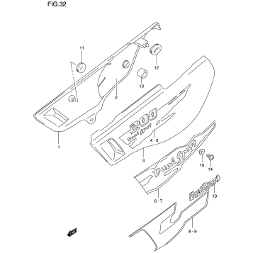 FRAME COVER (MODEL T/V/W)