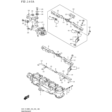 THROTTLE BODY (E03,E28)