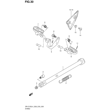 STAND (DR-Z125LL4 E33)