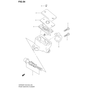 FRONT MASTER CYLINDER