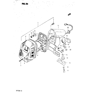 REAR COMBINATION LAMP