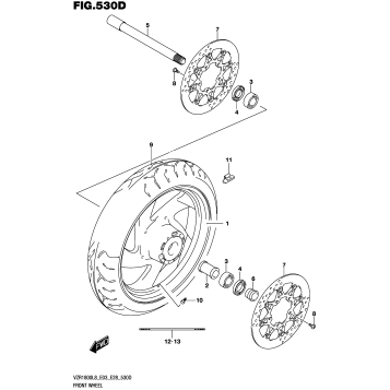 FRONT WHEEL (VZR1800BZL8 E33)
