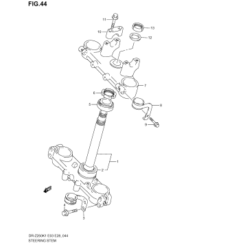 STEERING STEM (E3/E33)