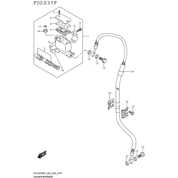 FRONT MASTER CYLINDER (DR-Z400SMM3 E33)