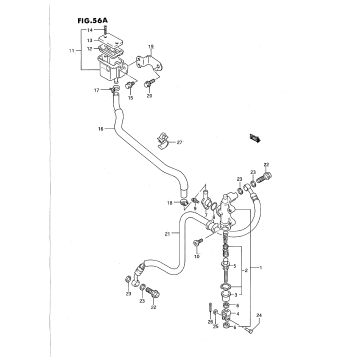 REAR MASTER CYLINDER (MODEL R/S)
