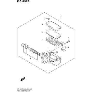 FRONT MASTER CYLINDER (VZR1800BZL5 E33)
