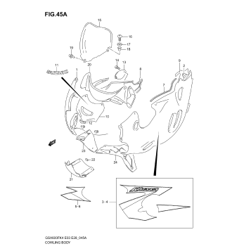 COWLING BODY (MODEL K5)