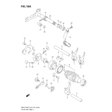 GEAR SHIFTING (MODEL K8/K9)