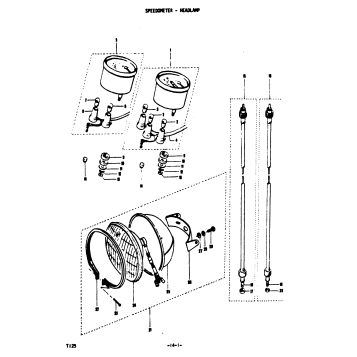 SPEEDOMETER - HEADLAMP