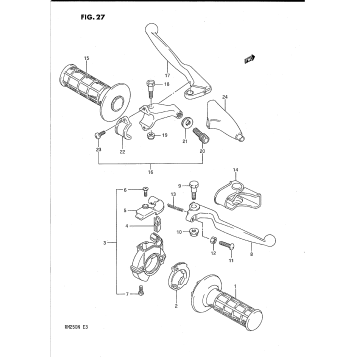 HANDLE SWITCH (MODEL K/L/M)