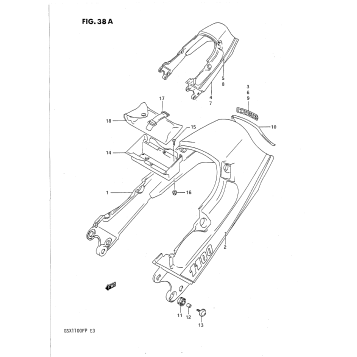 SEAT TAIL COVER (MODEL M/N/P)