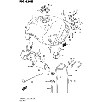 FUEL TANK (GSX-S750AL8 E28)