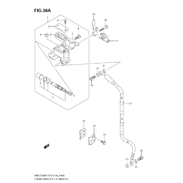 FRONT MASTER CYLINDER (MODEL K8/K9)