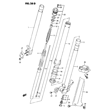 FRONT DAMPER (MODEL P/R/S)