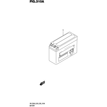 BATTERY (DR-Z50L9 E03)