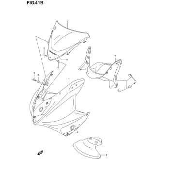 COWLING BODY (GS500FK5)