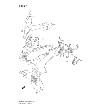 FRONT LEG SHIELD (AN400 L1 E33)