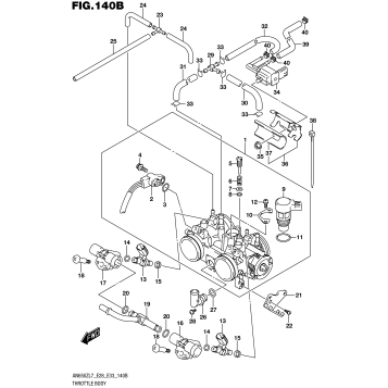 THROTTLE BODY (AN650ZL7 E33)