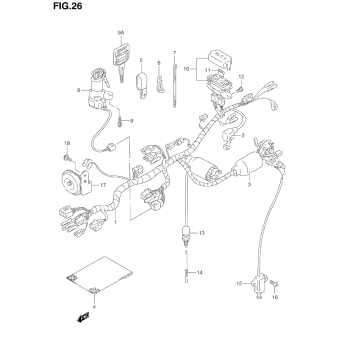 WIRING HARNESS (MODEL N/P)