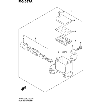 FRONT MASTER CYLINDER
