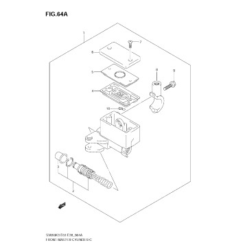 FRONT MASTER CYLINDER (SV650AK7)
