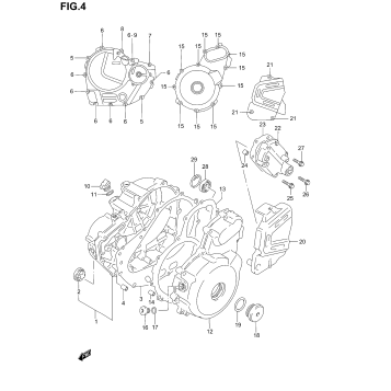 CRANKCASE COVER