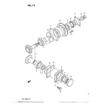 SECONDARY DRIVE GEAR