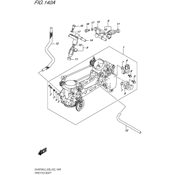 THROTTLE BODY (DL650XAL5 E28)