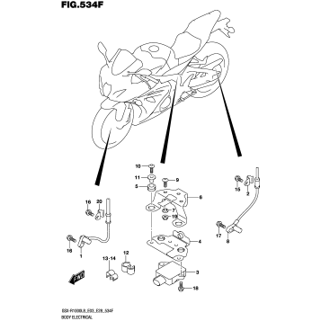 BODY ELECTRICAL (GSX-R1000RZL8 E03)