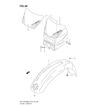 FRONT FENDER (MODEL K5)