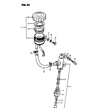 MASTER CYLINDER (GS1100ET)
